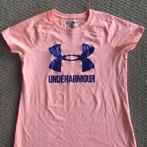 Under Armour shirt and Columbia coat